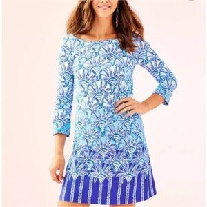 NEW Lilly Pulitzer Bay Dress Whisper Blue - XL